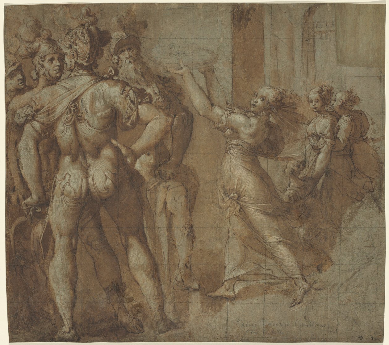 Salome s hlavou svatého Jana Křtitele od Northern Italian 16th Century