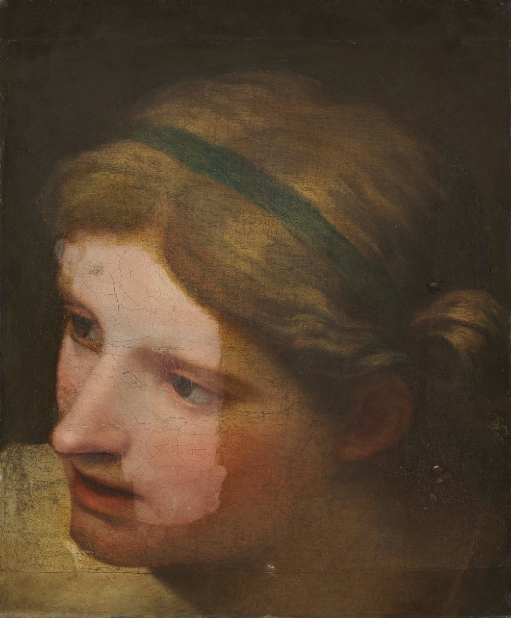 Poslouchající Angel od Northern Italian School