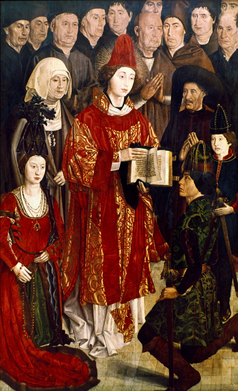 Oltářní obraz svatého Vincenta, 1460 od Nuno Goncalves or Gonzalvez