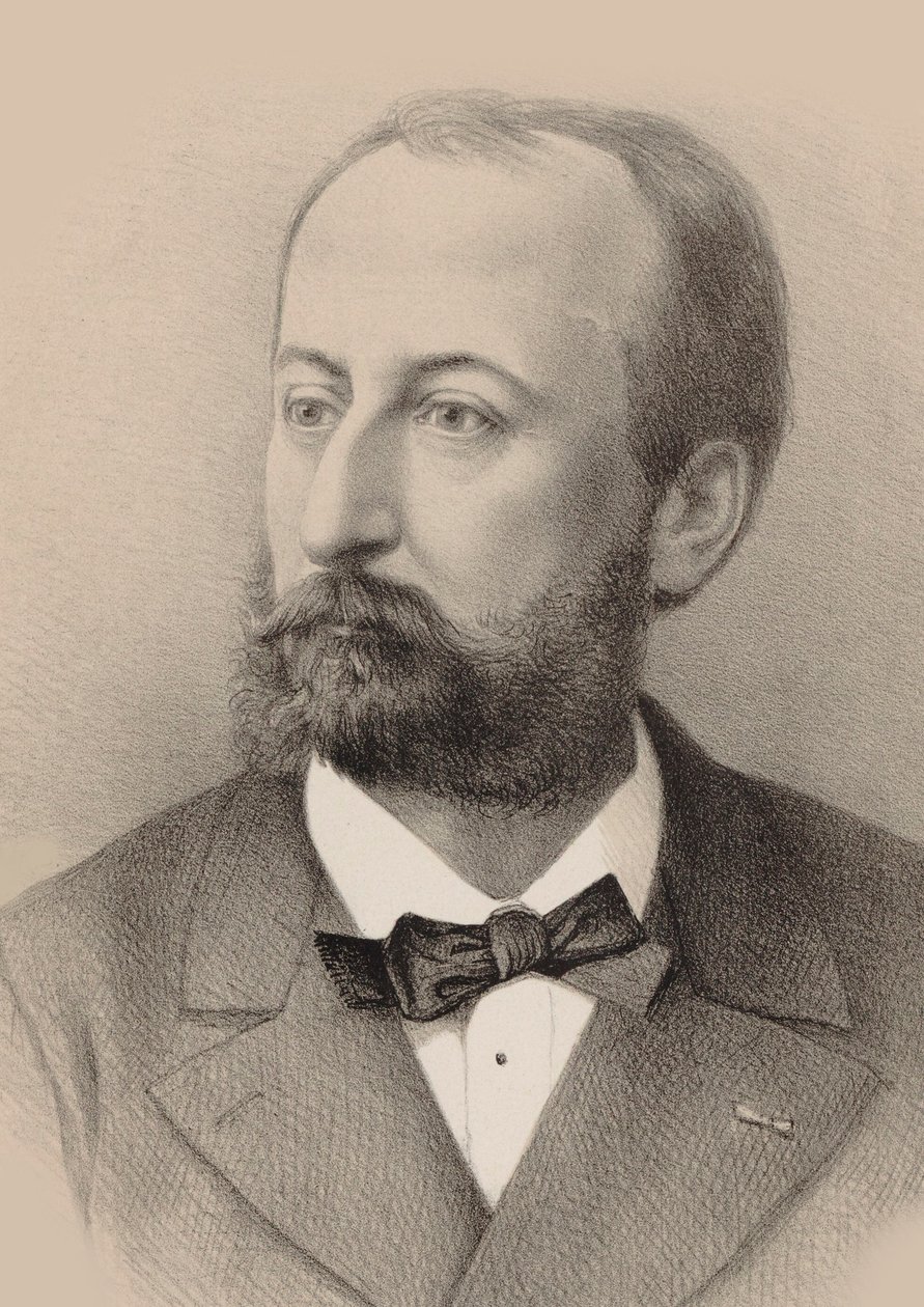 Portrét skladatele Camille Saint-Saëns 1835-1921, 1879. od Octave Edouard Jean Jahyer