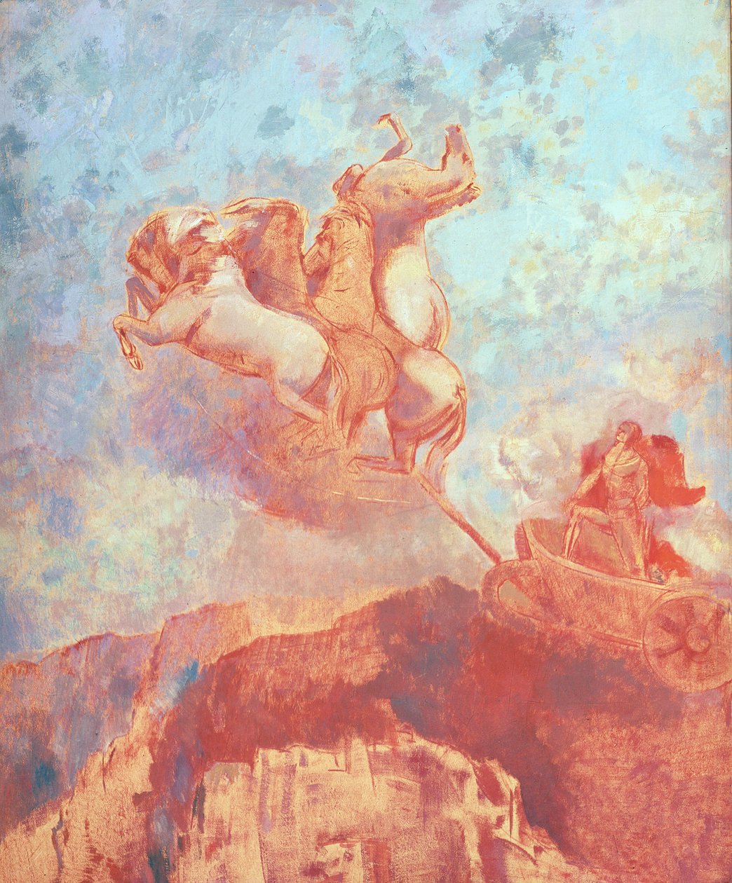 Chariot of Apollo, kolem roku 1908 od Odilon Redon