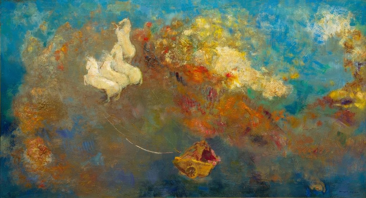 Apollonův vůz od Odilon Redon