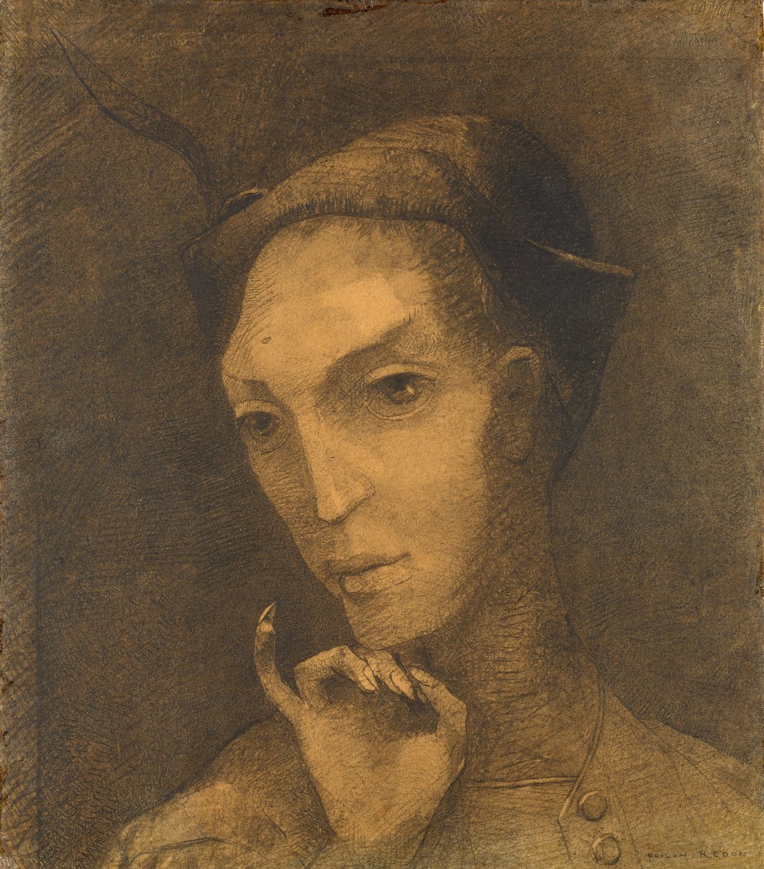 Mefistofeles od Odilon Redon
