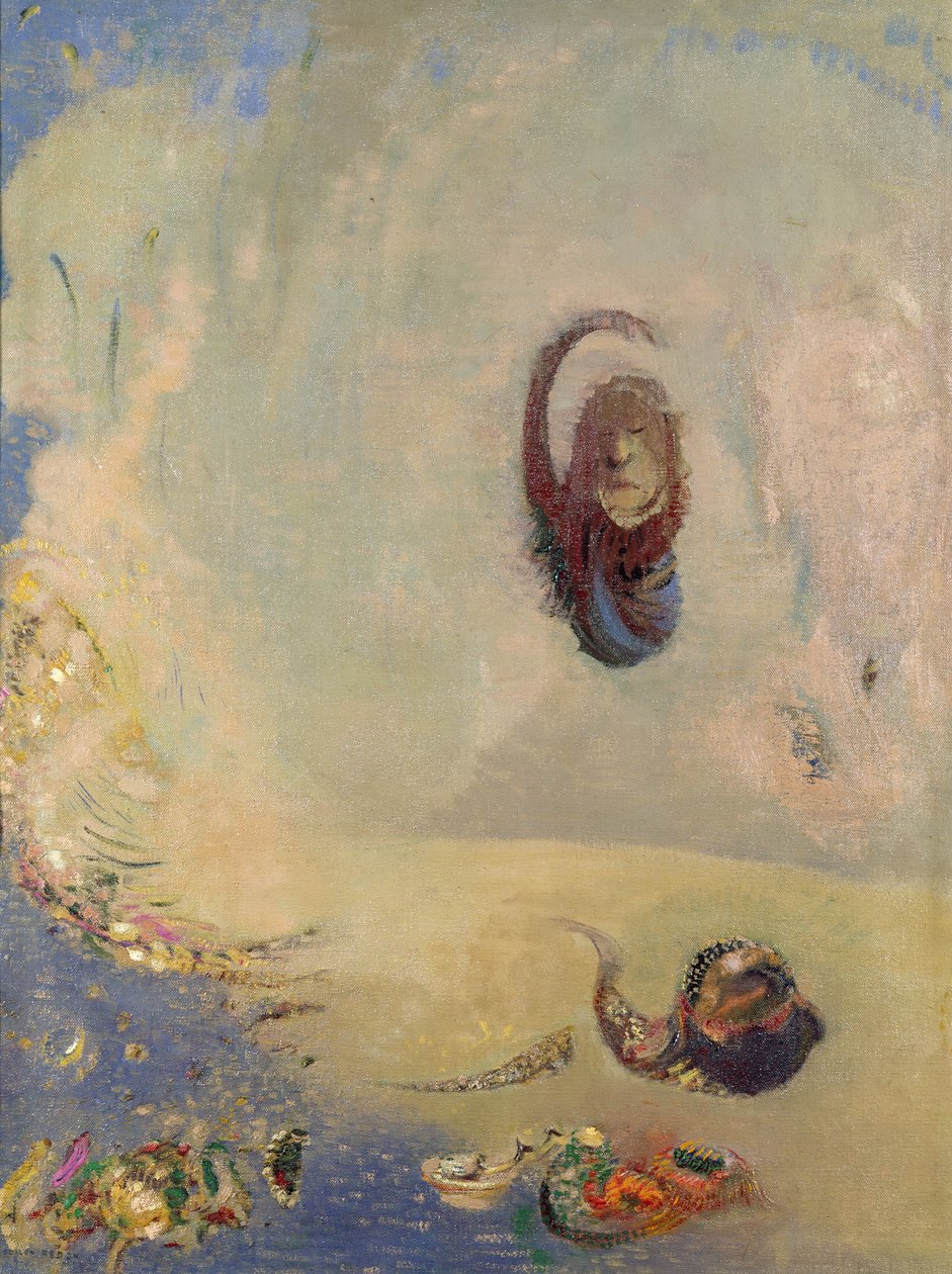 Oannes, kolem roku 1910 od Odilon Redon