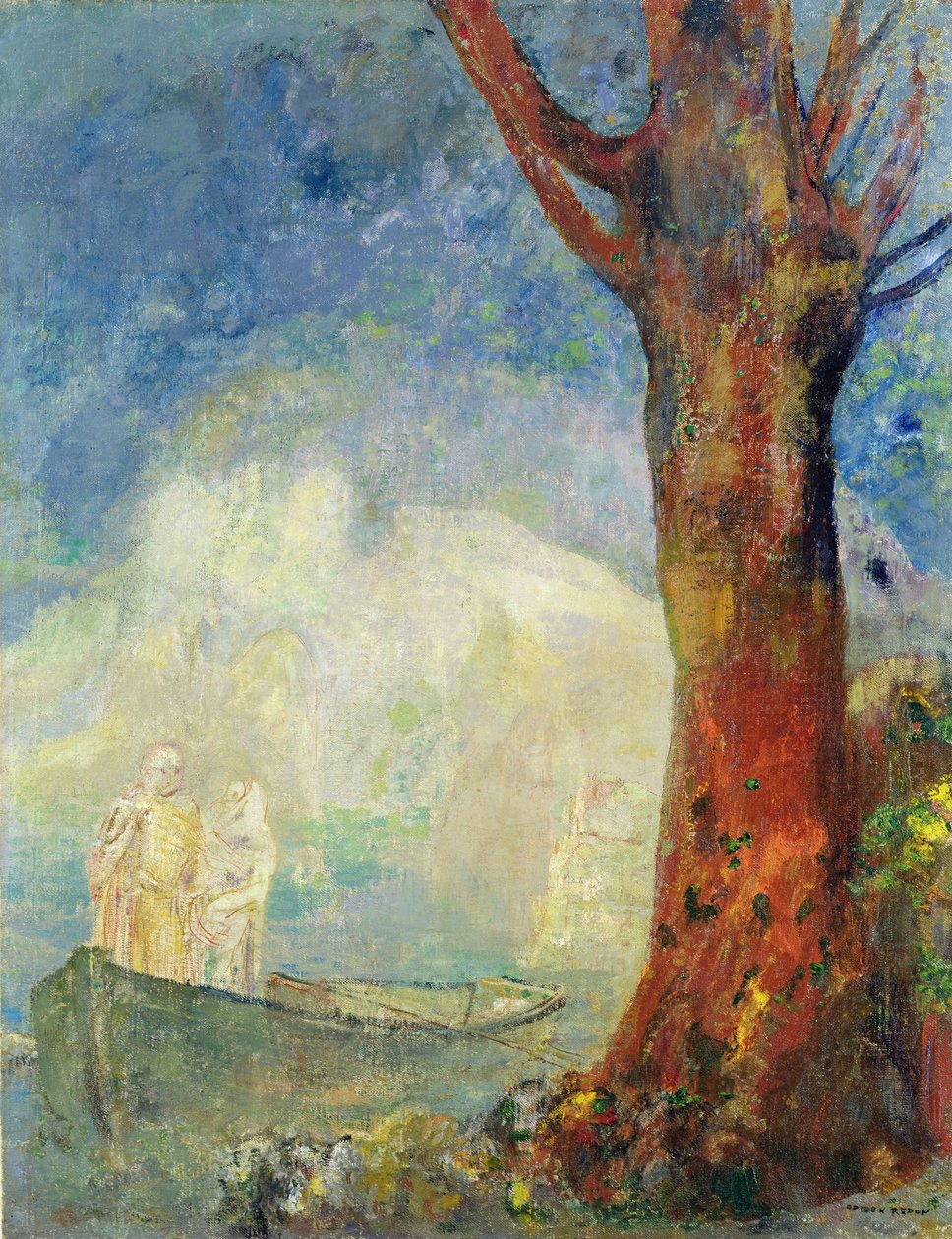 Barque, kolem roku 1900 od Odilon Redon