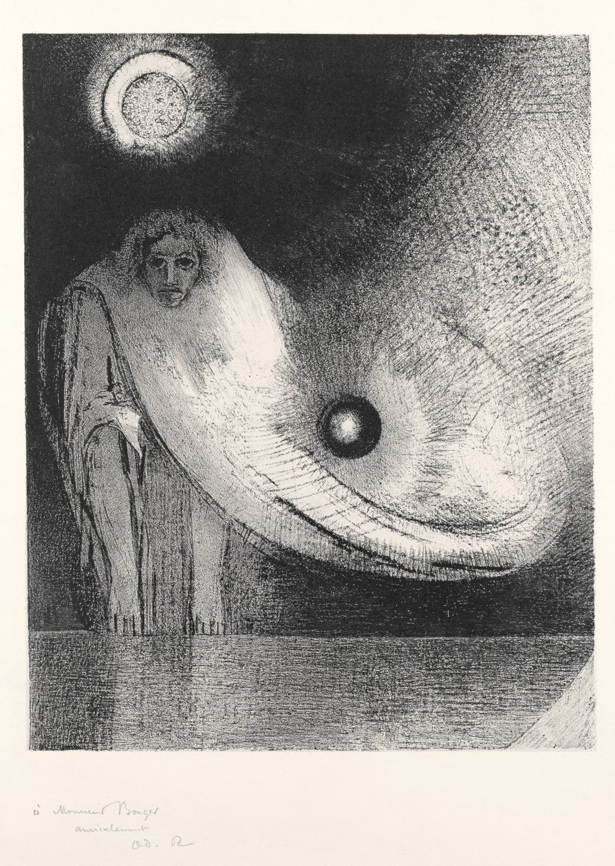 Buddha, 1895 od Odilon Redon