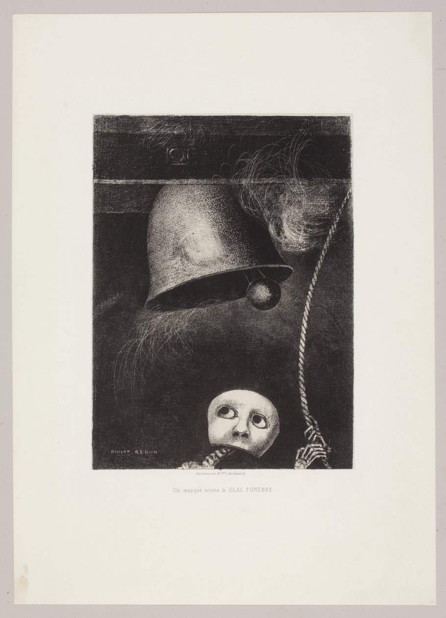 Edgar Poe od Odilon Redon