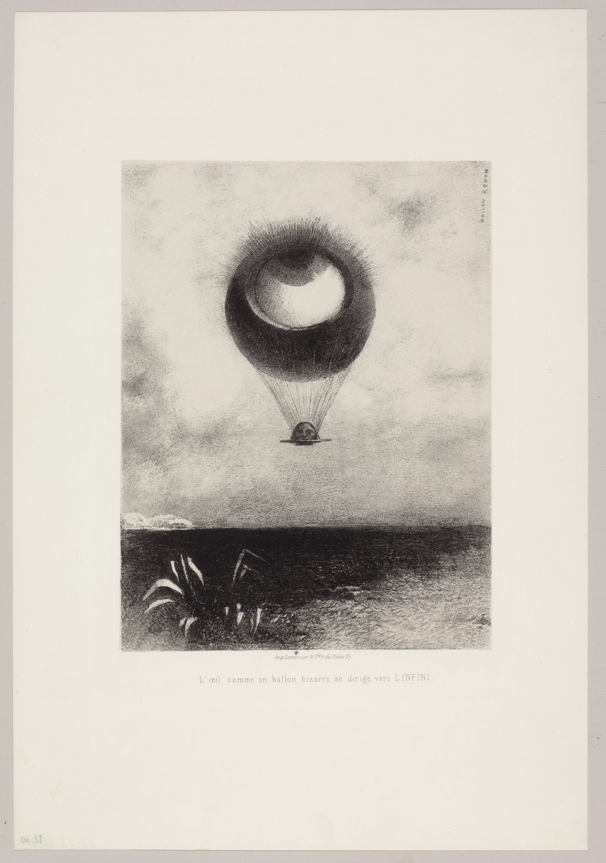 Edgar Poe od Odilon Redon