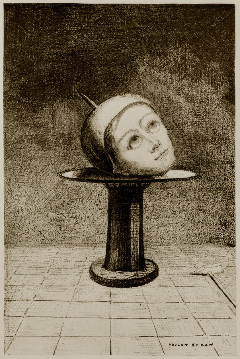 Na skořápce od Odilon Redon