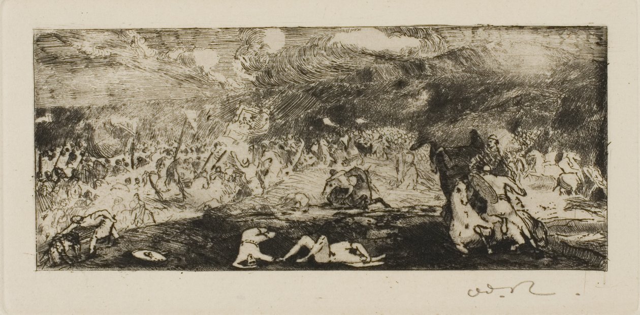 Bitva od Odilon Redon