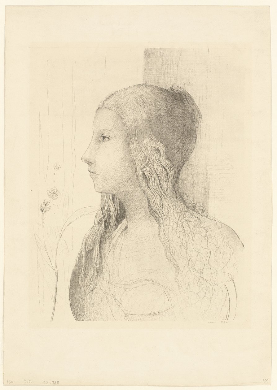 Brunnhilde od Odilon Redon