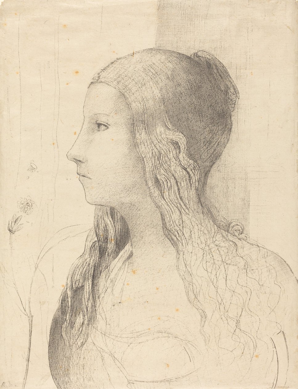 Brunnhilde od Odilon Redon