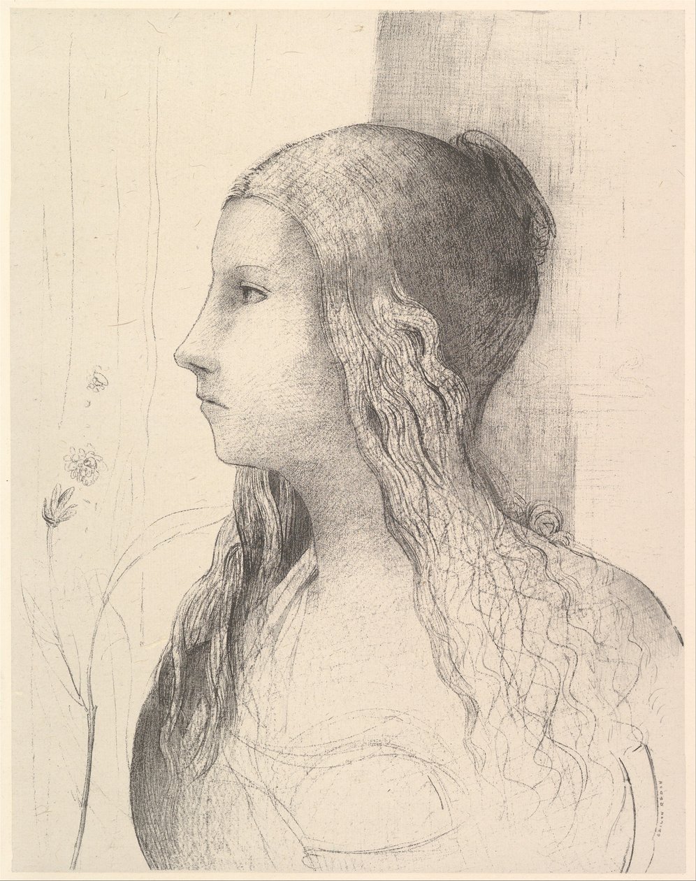 Brunnhilde Soumrak bohů, 1894. od Odilon Redon