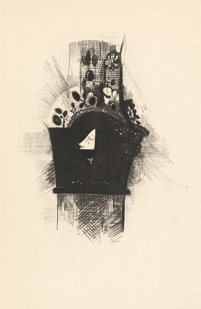 Obálka - Frontispis od Odilon Redon