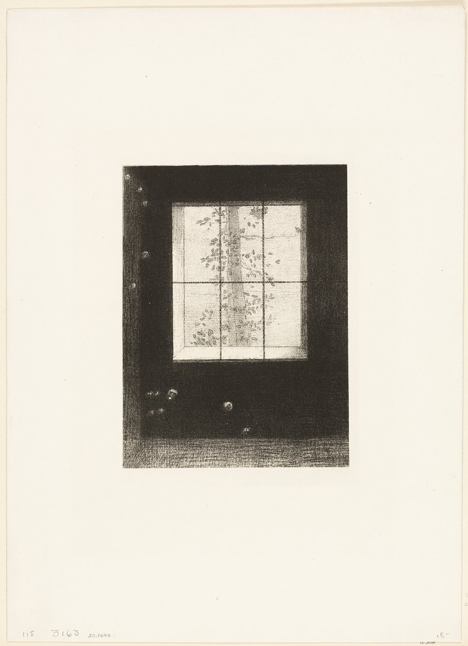 Den, deska 6 z Dreams od Odilon Redon
