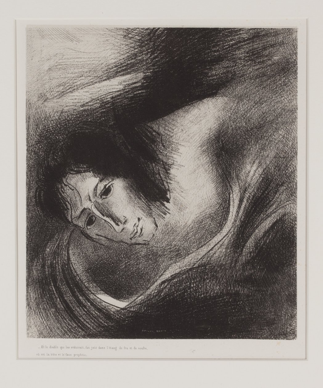 A ďábel, který je svedl, Paris od Odilon Redon