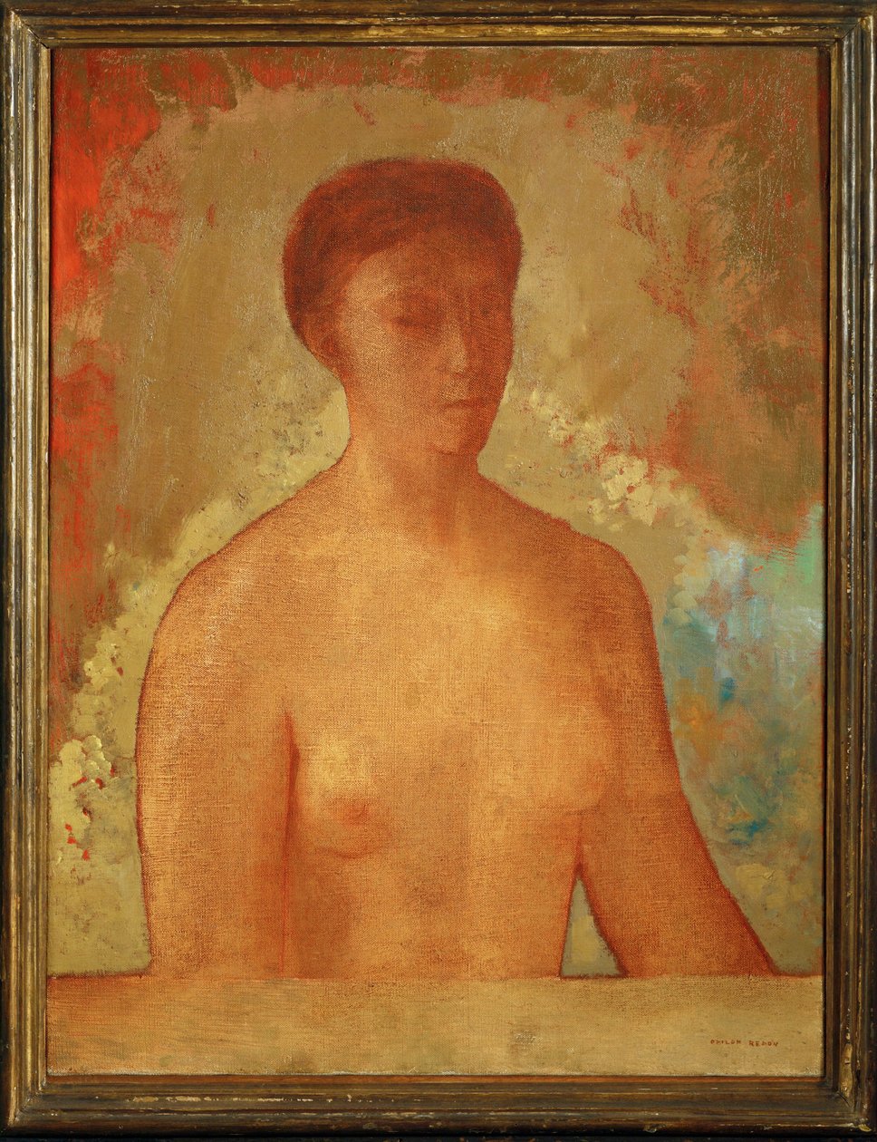 Eva (malba na plátně) od Odilon Redon