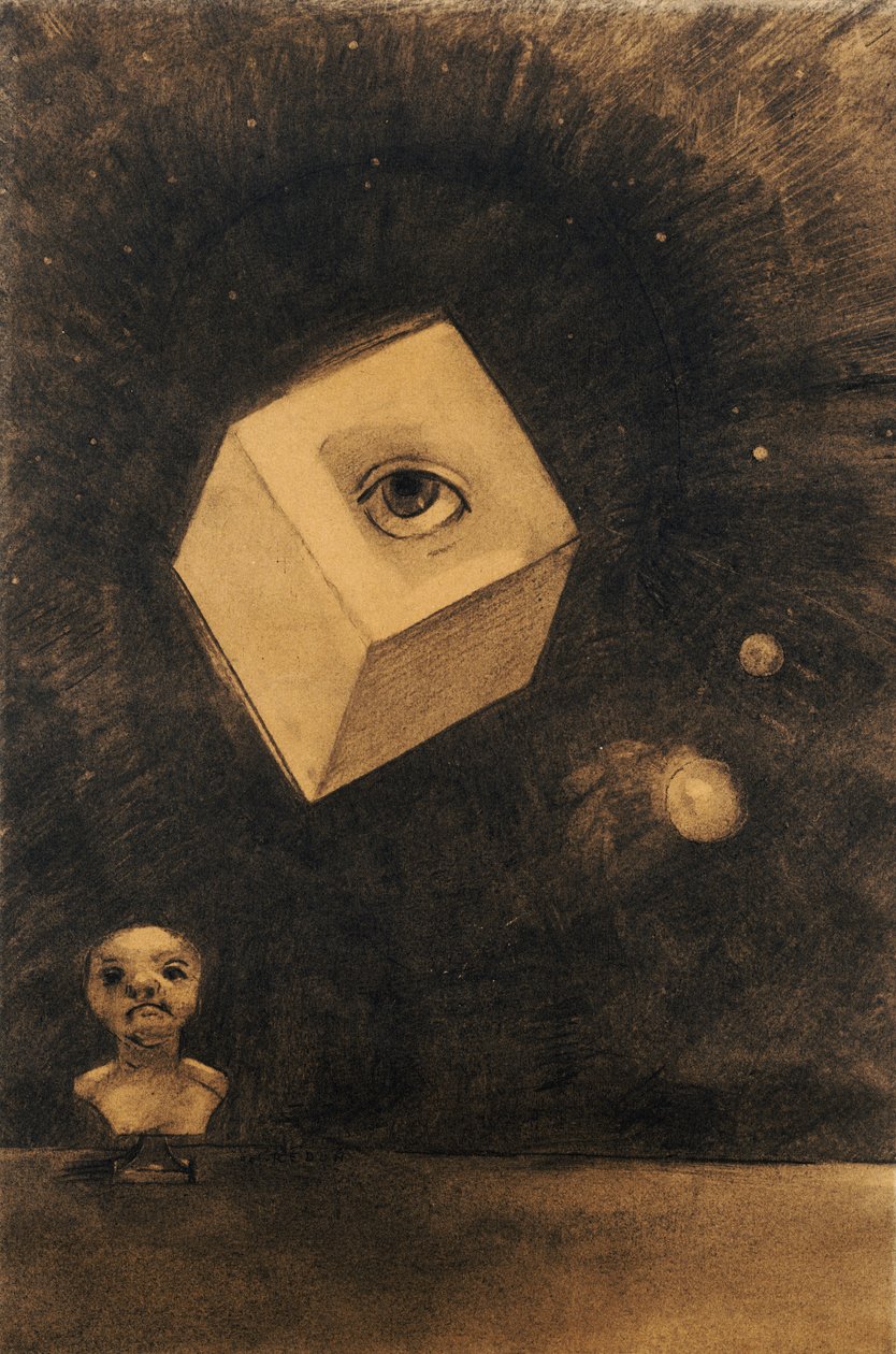 Oko od Odilon Redon