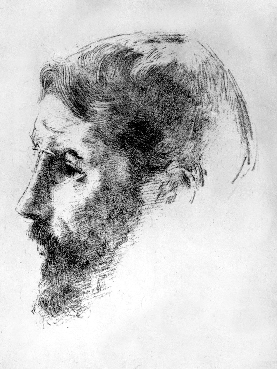 Francouzský malíř Pierre Bonnard (1867-1947) v roce 1902, litografie Odilon Redon od Odilon Redon