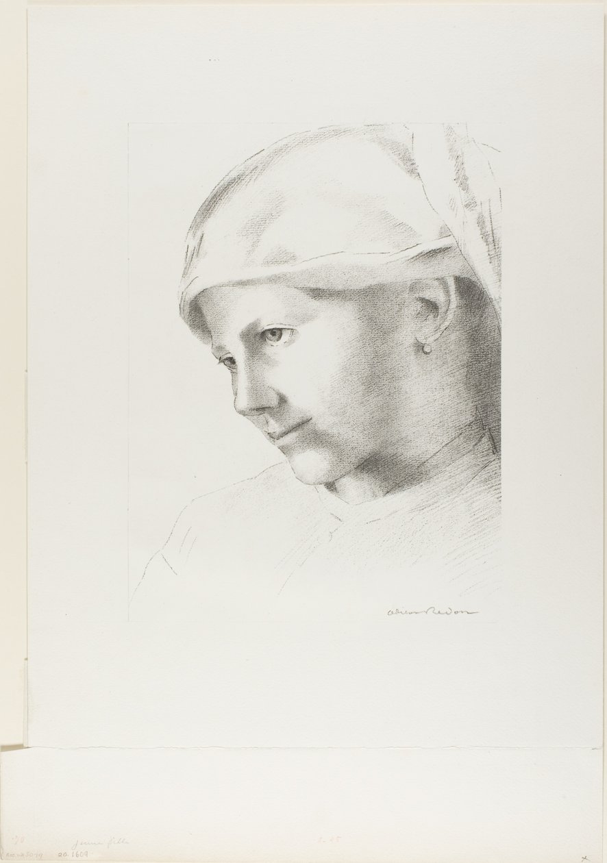Dívka od Odilon Redon