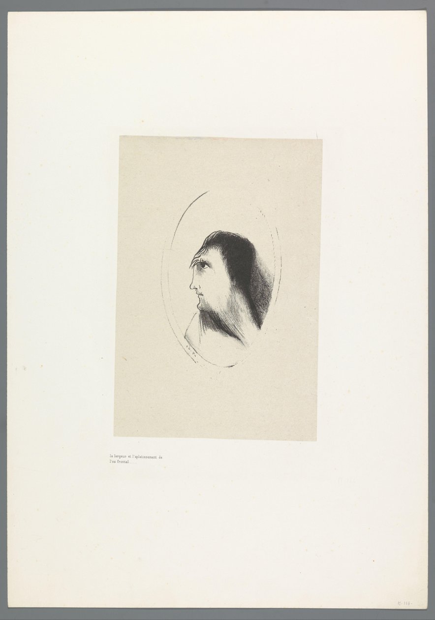 La Maison Hautée, 6 litografií titulní strana La Maison Haut,e, 6 litografií na titulní straně Strašidelný dům, La Maison Hantée, ilustrace k textu Bulwer-Lytton, přeložil do francouzštiny René Philipon, (název série) od Odilon Redon