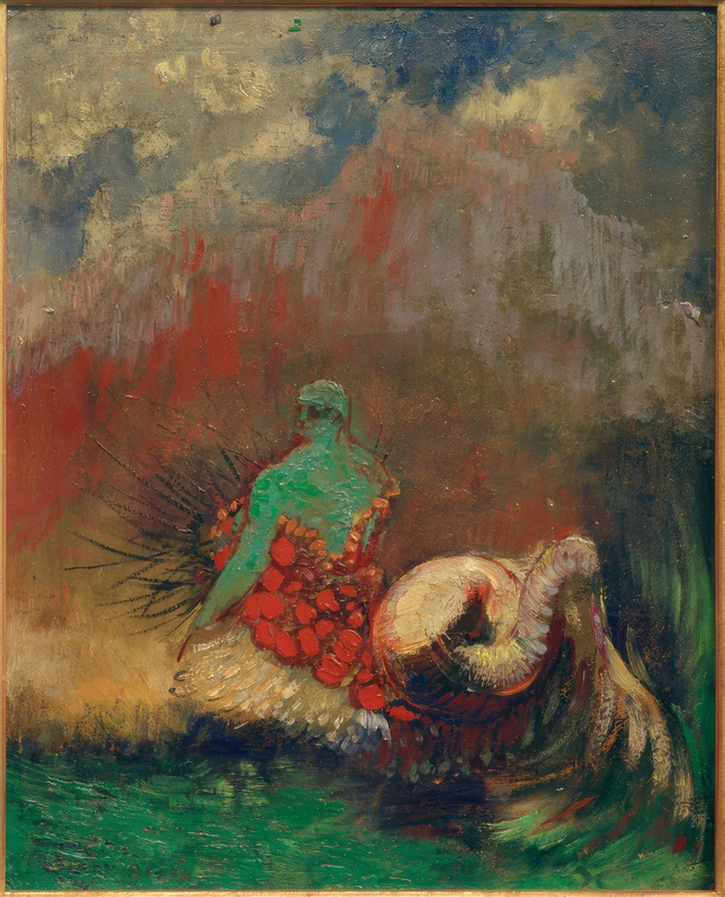 Mořská panna (Die Sirene) od Odilon Redon