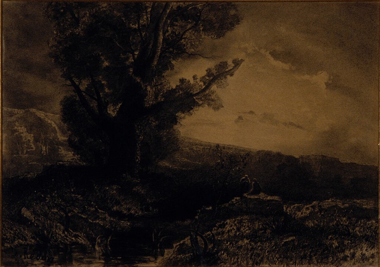 Krajina od Odilon Redon