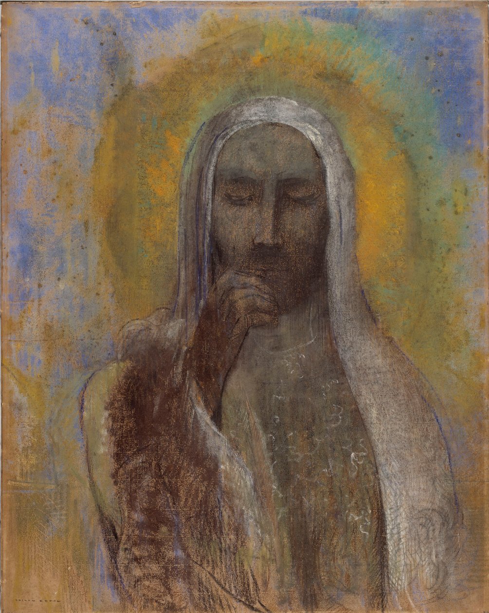 Kristus ticha od Odilon Redon