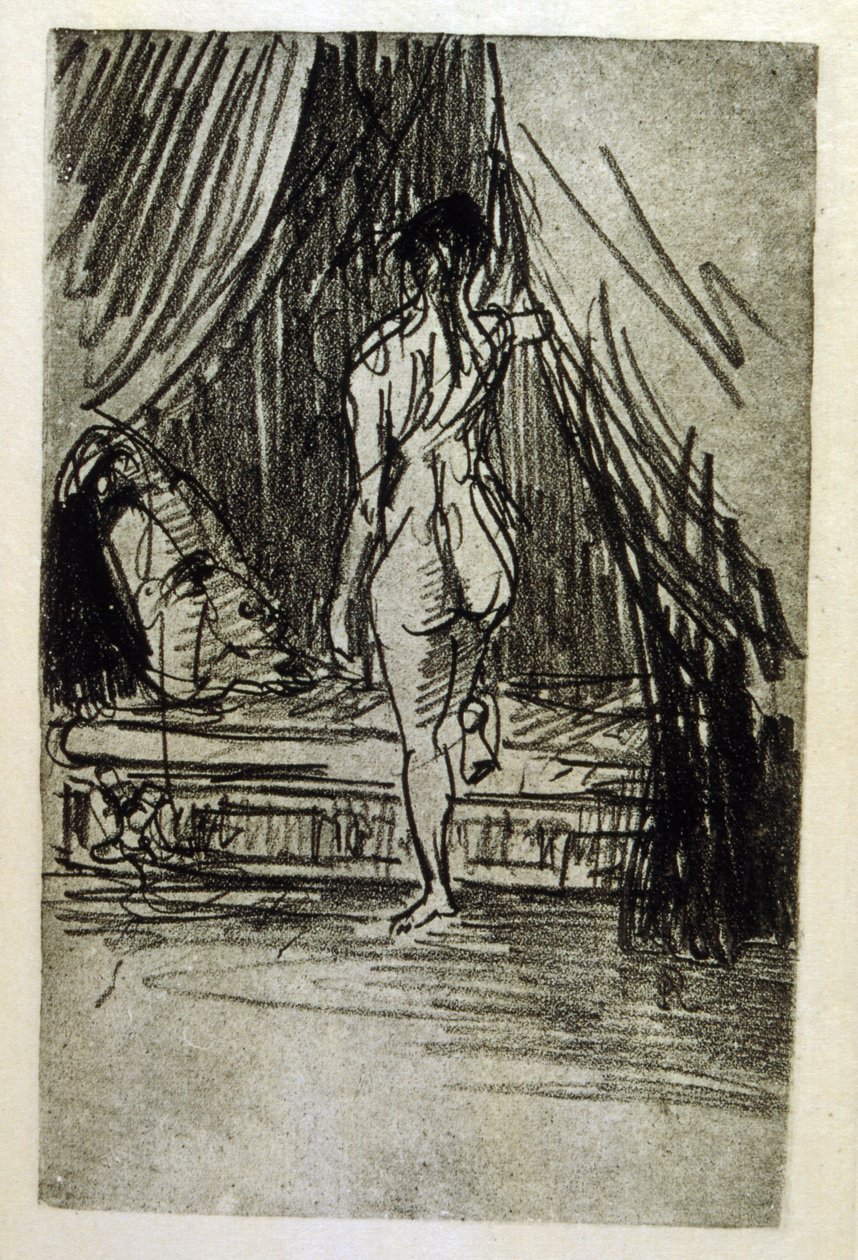 Květy zla (ilustrace) od Odilon Redon