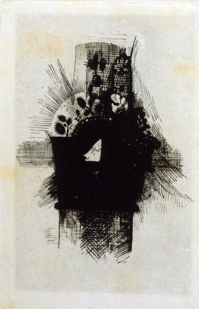 Zlé květiny od Odilon Redon