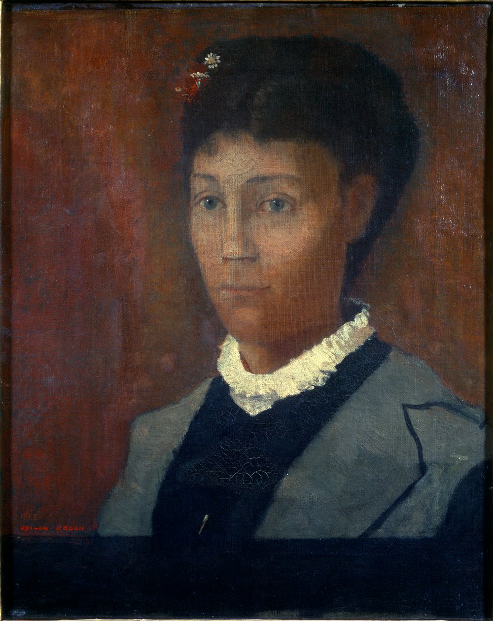 paní Odilonová od Odilon Redon