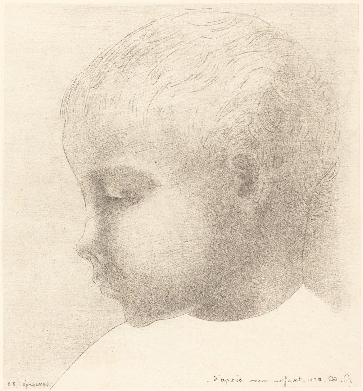Mon Enfant (Moje dítě) od Odilon Redon