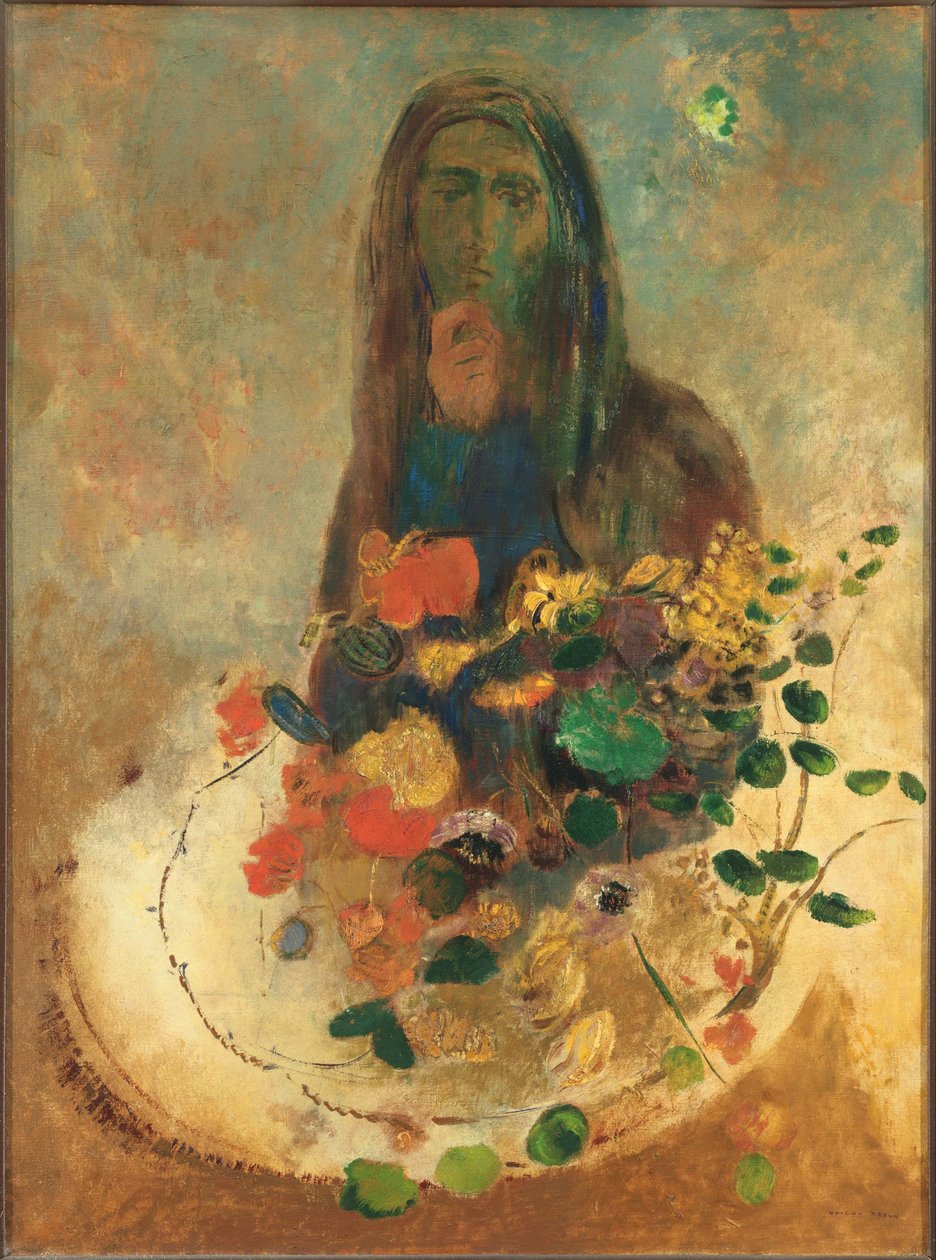 Tajemství od Odilon Redon
