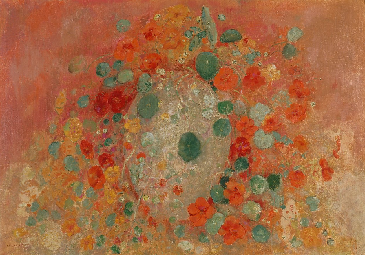 Nasturtiums od Odilon Redon