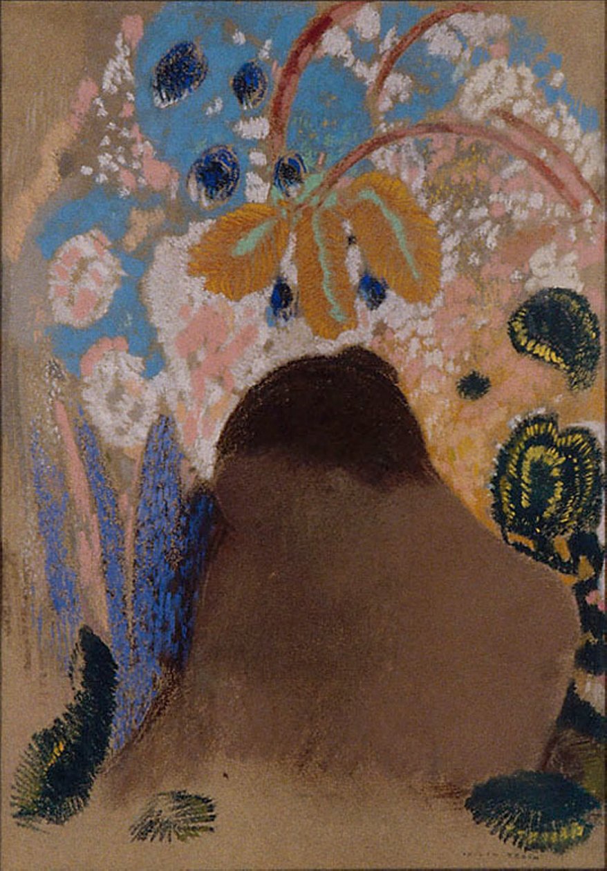Ofélie od Odilon Redon