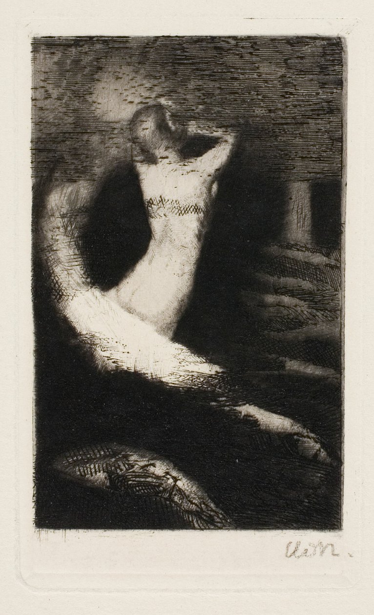 Průchod duše od Odilon Redon