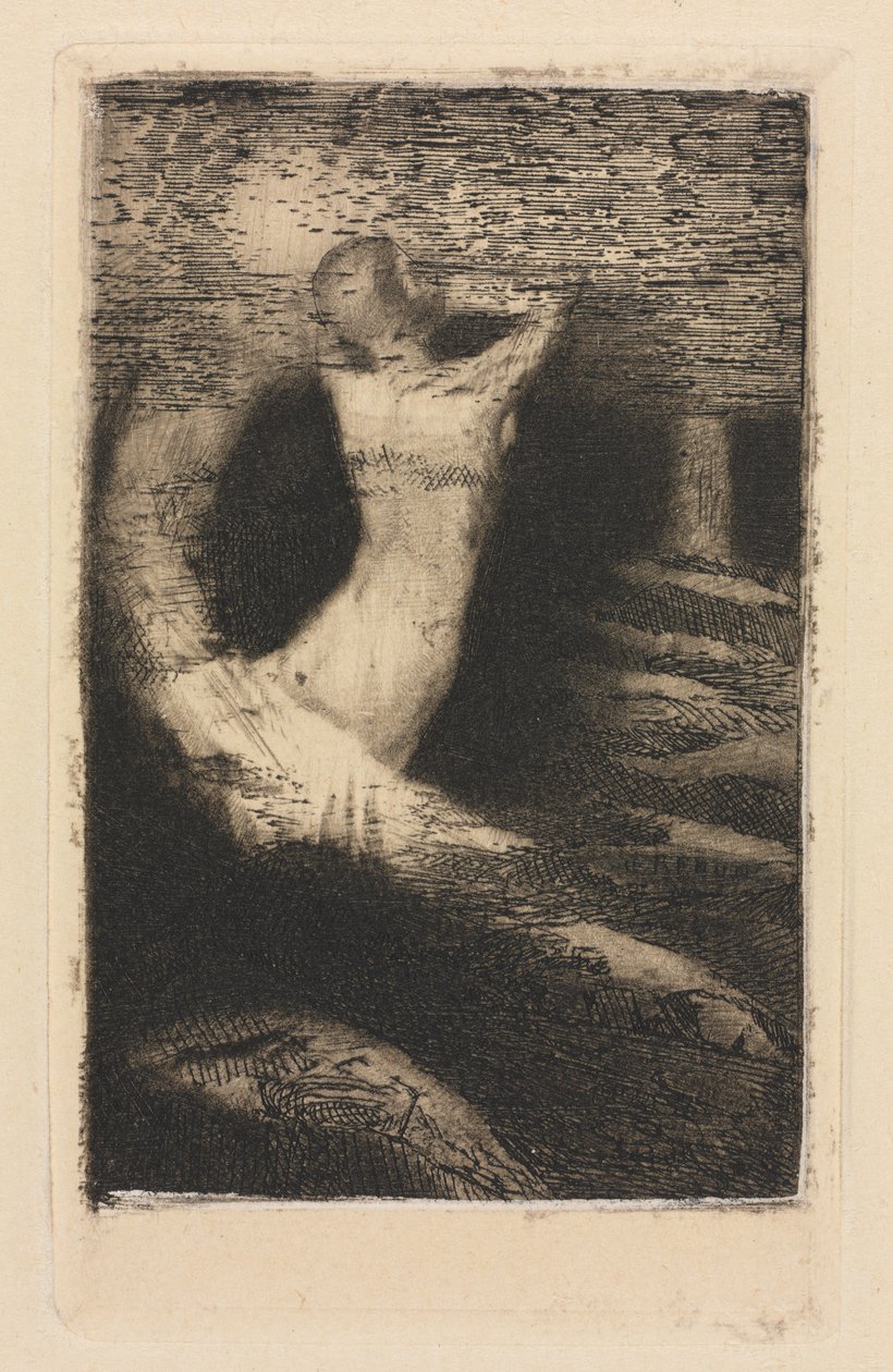 Passage of a Soul, 1891 vytištěno 1920. od Odilon Redon