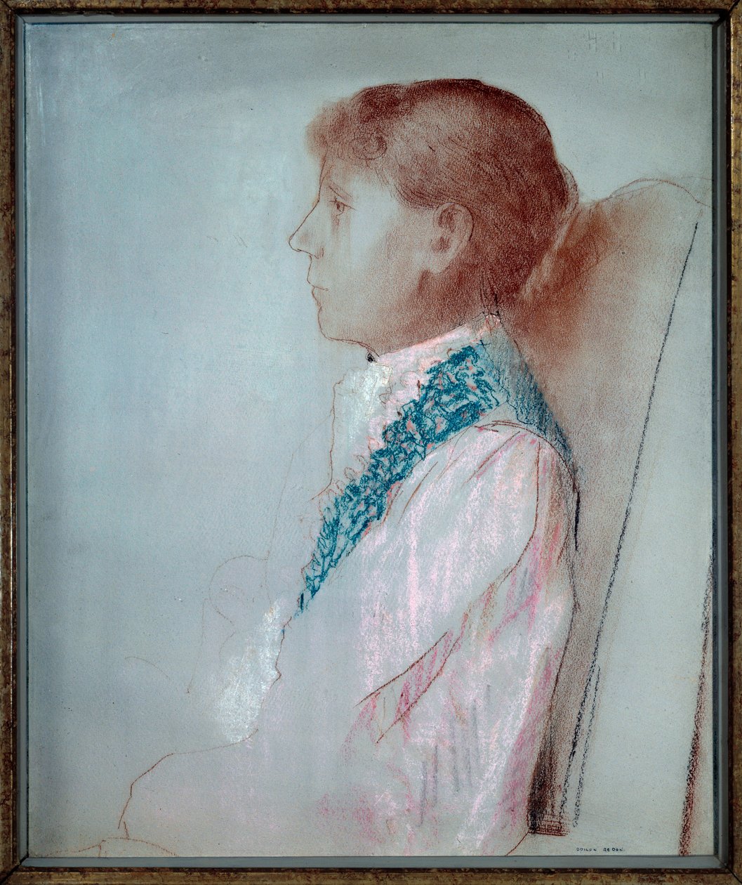 Portrét Madame Odilon Redon (1853-1923) 