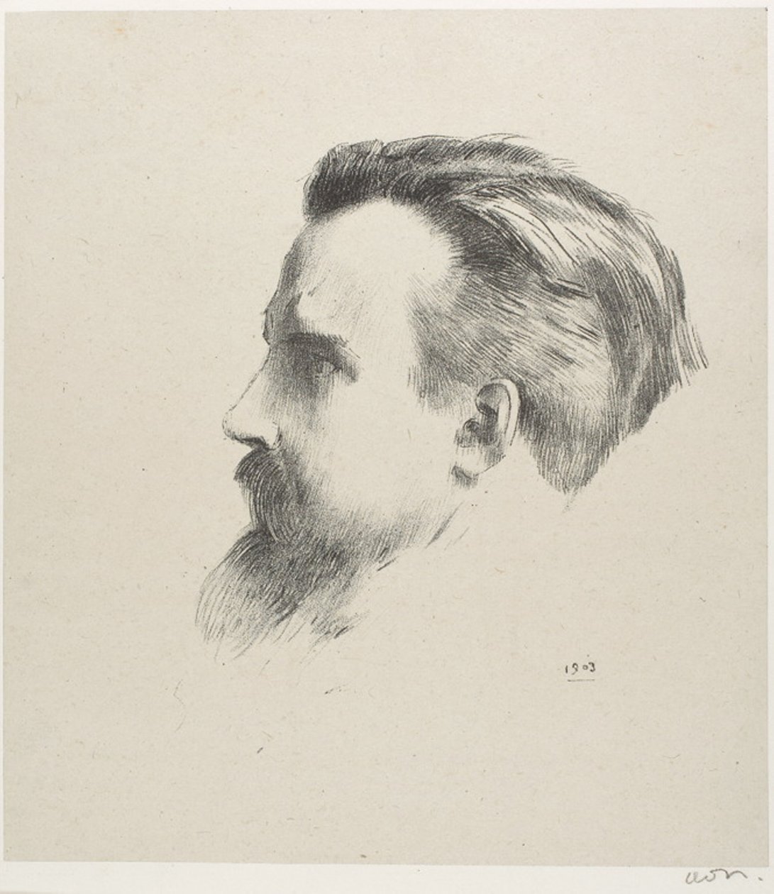 Portrét malíře Maurice Denise od Odilon Redon