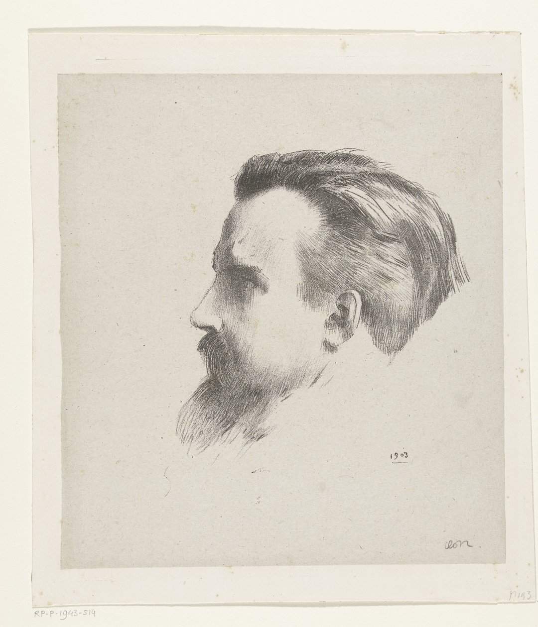 Portrét Maurice Denise od Odilon Redon