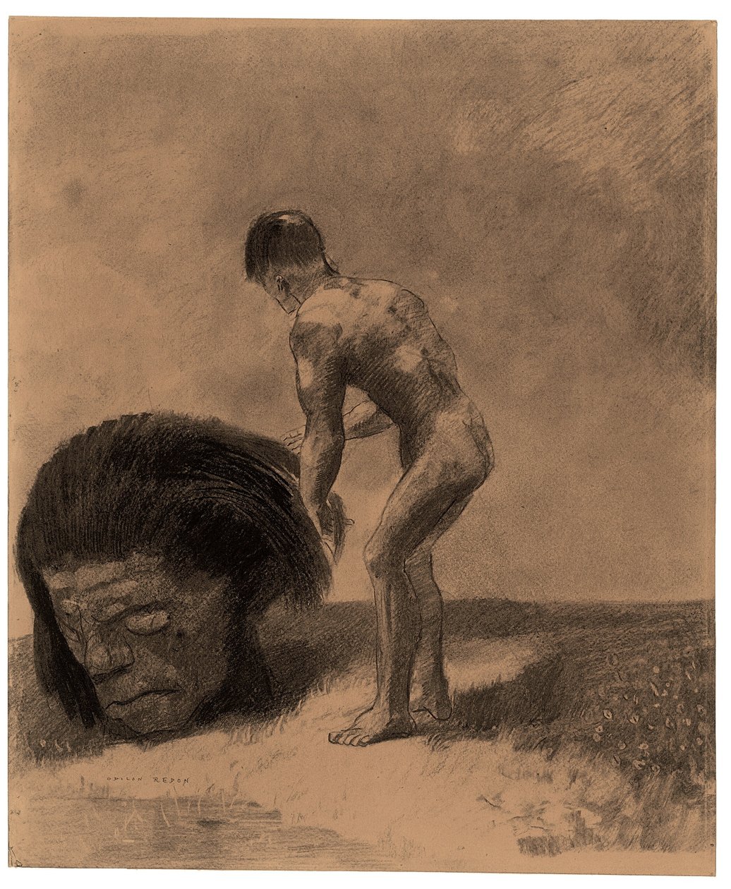 Primitivní bytí od Odilon Redon