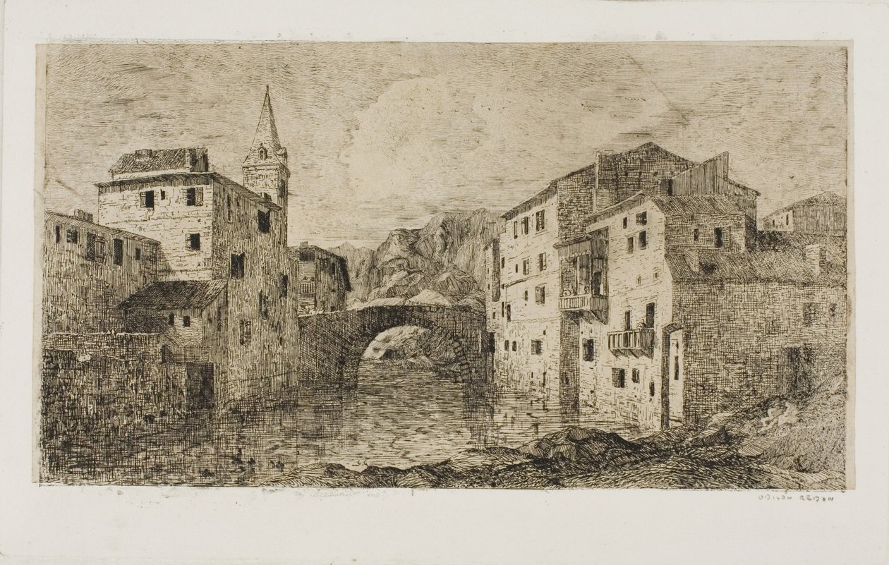 St.-Jean-Pied-de-Port od Odilon Redon
