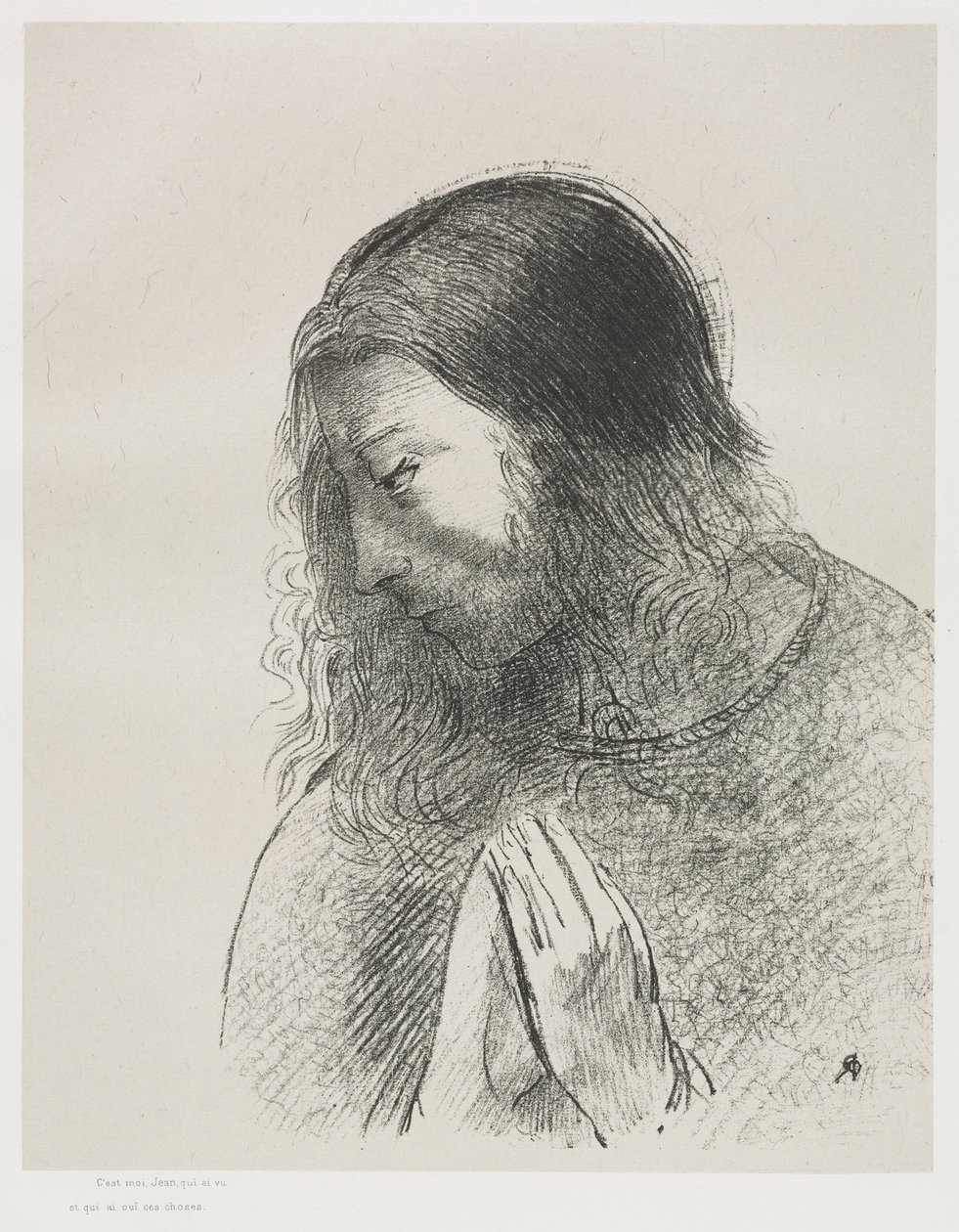 Apokalypsa svatého Jana: A já John viděl tyto věci a slyšel je, 1899. od Odilon Redon