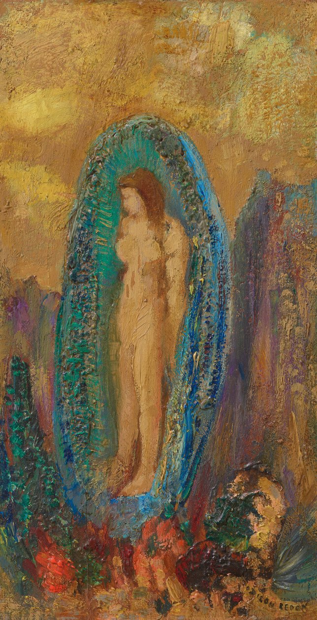 Zrození Venuše neboli Aurické vejce od Odilon Redon