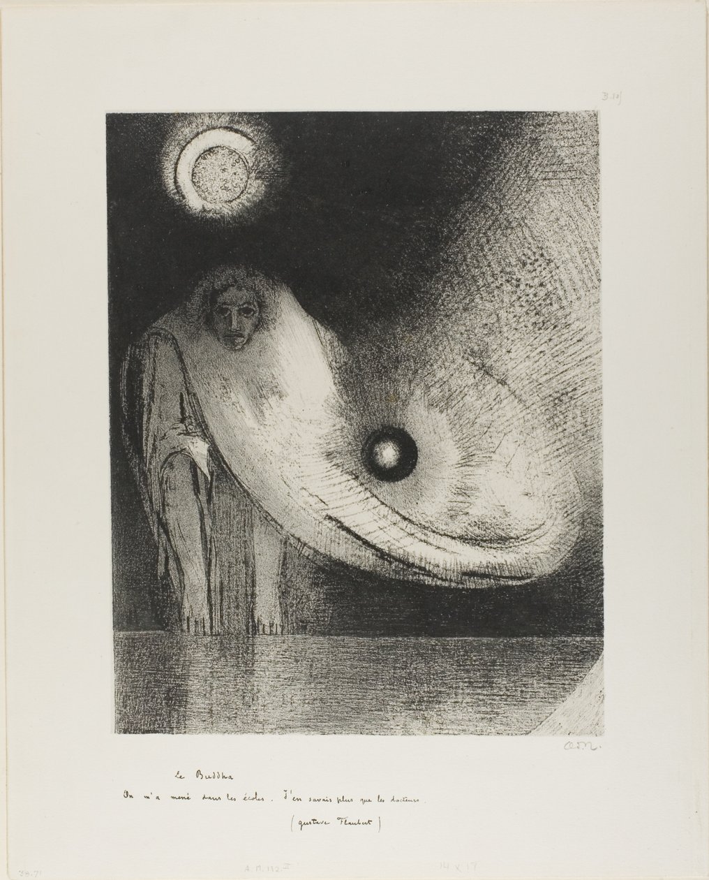 Buddha od Odilon Redon