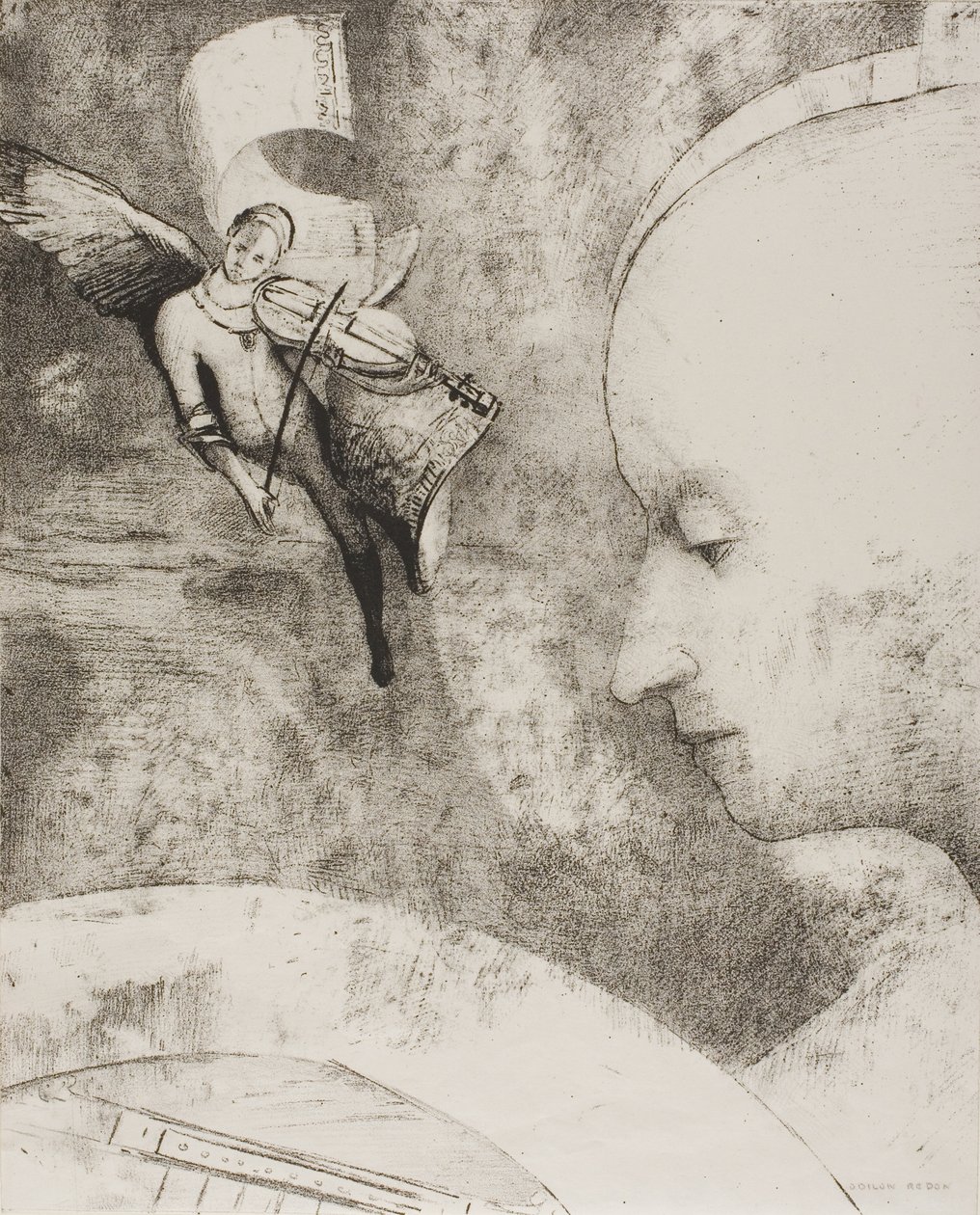 Nebeské umění od Odilon Redon