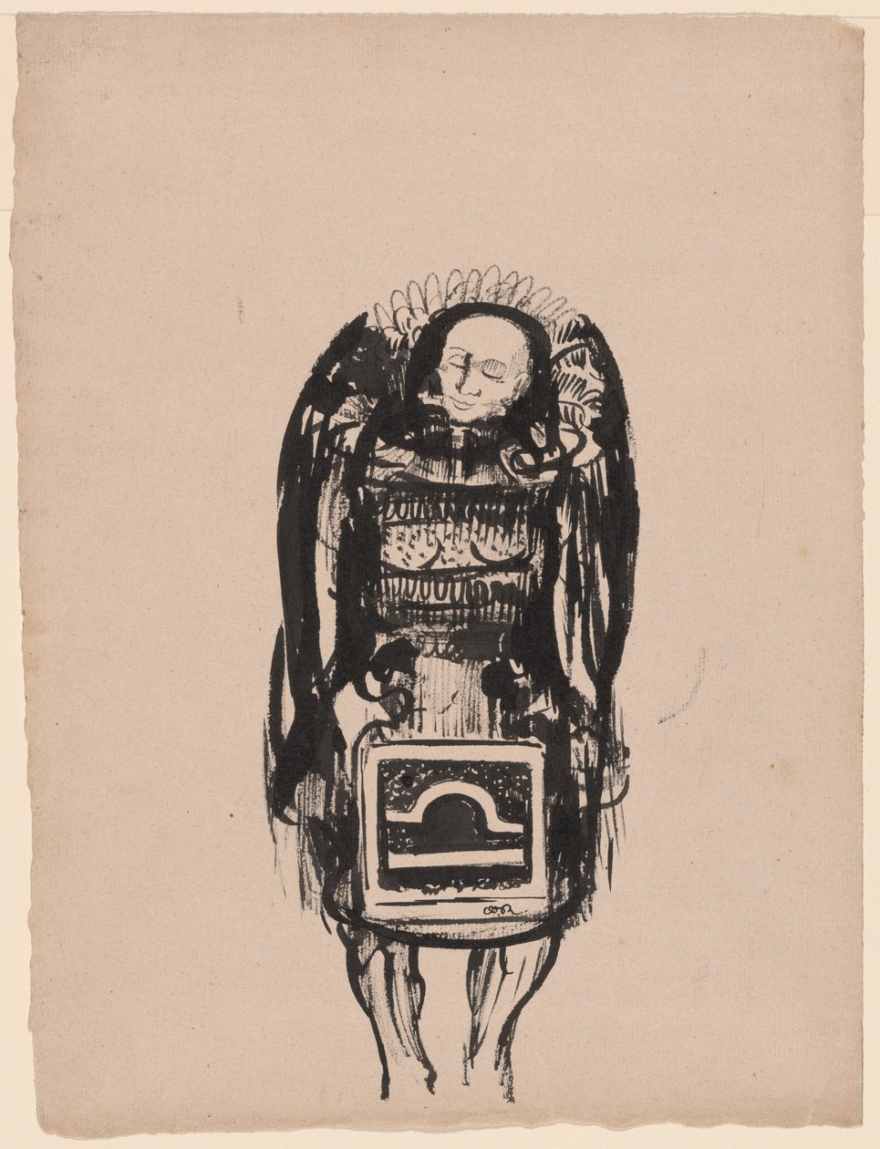 Ďábel (Le Diable) od Odilon Redon
