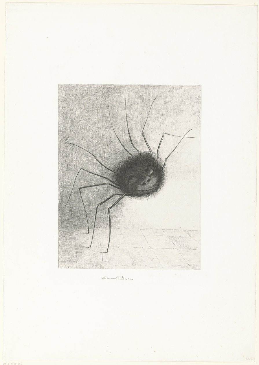 Pavouk od Odilon Redon