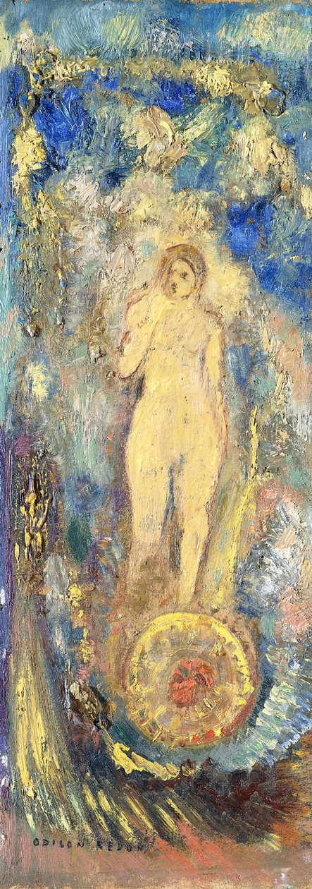 Kolo štěstěny, od Odilon Redon