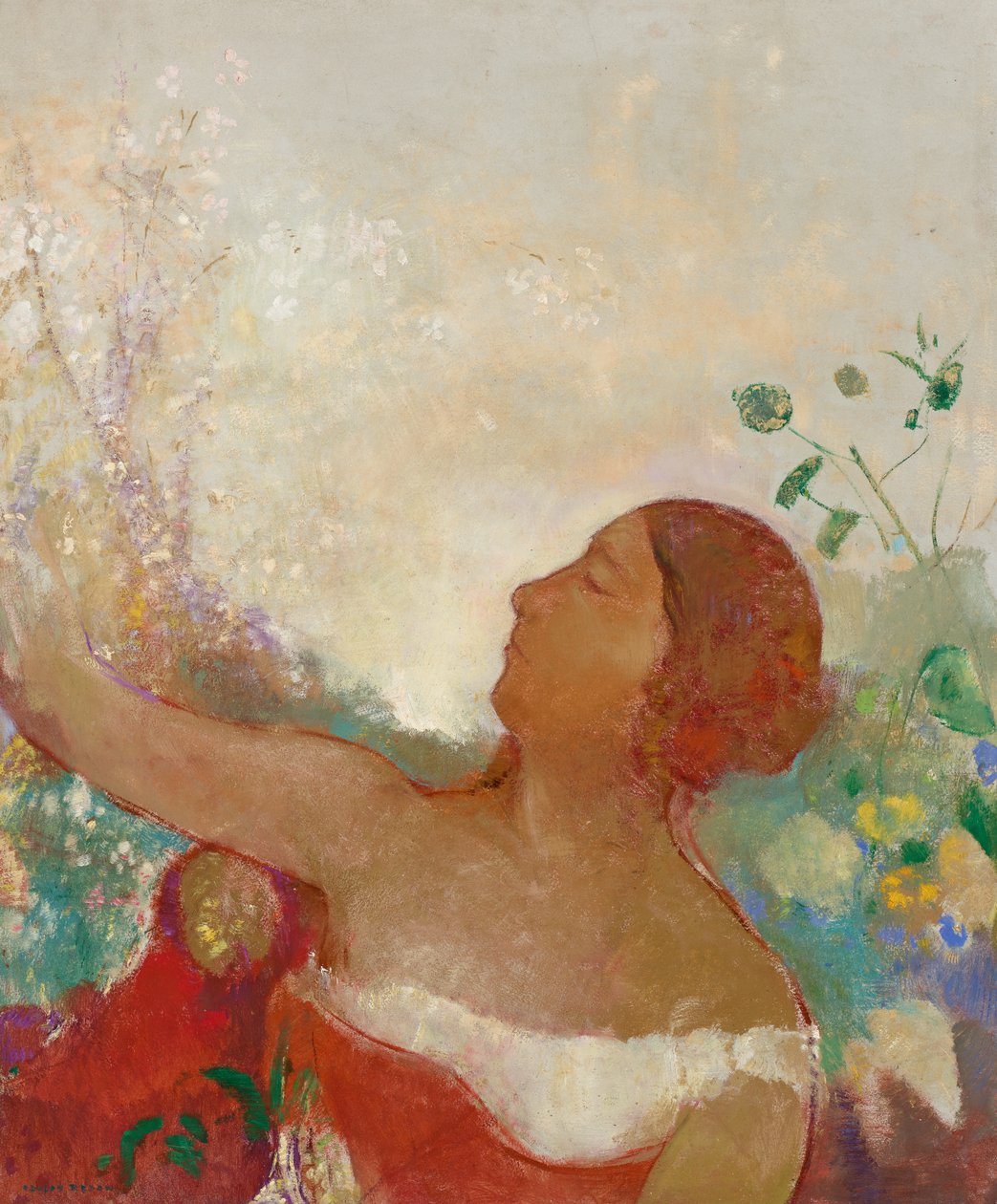 Předurčené dítě, Ofélie od Odilon Redon